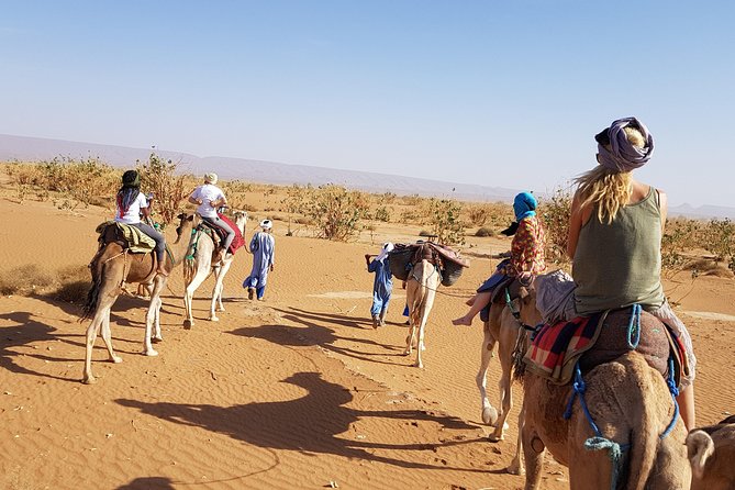 From Marrakech: Private Tour to Oasis and Trekking in the Desert of Erg Chigaga - What is included, and what is not clear