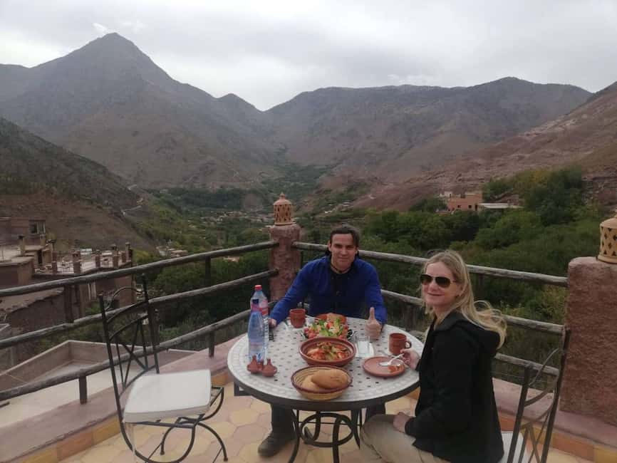 From Marrakech: Trek to Atlas Mountains, Full-Day Trip Lunch - How much does the day offer for $40?
