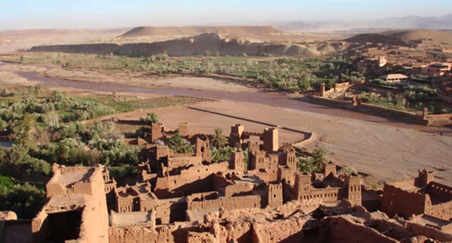 From Marrakesh: 2-Day Trek to Ait-Benhaddou and Ouarzazate - The Ounila Valley and arrival at Ait Benhaddou