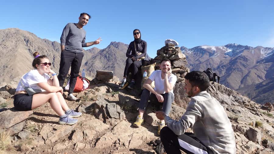 From Marrakesh: Atlas Mountains Talamrout Summit Day Hike - The descent back to Imlil