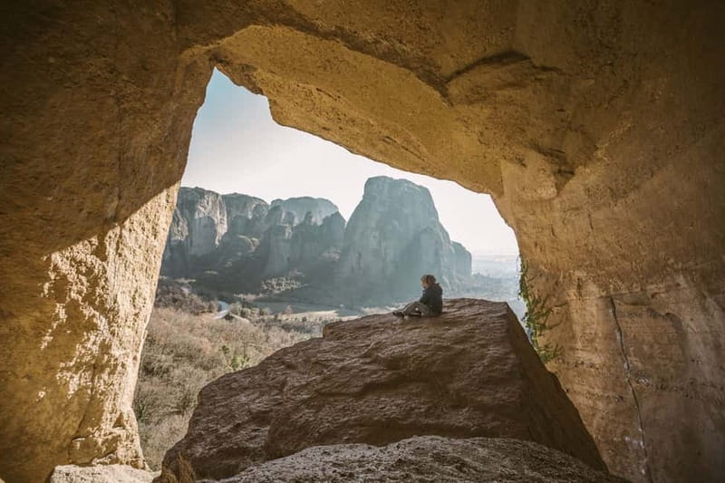 From Meteora: Hidden Hermit Caves Sunset Hiking Tour - Sunset timing, weather, and what to carry