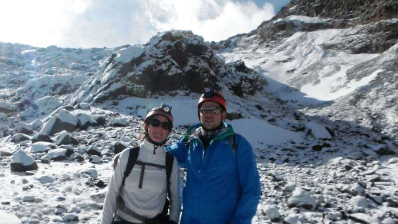 From Mexico City: 2-Day Pico de Orizaba Summit Trek - Crampon practice before dinner
