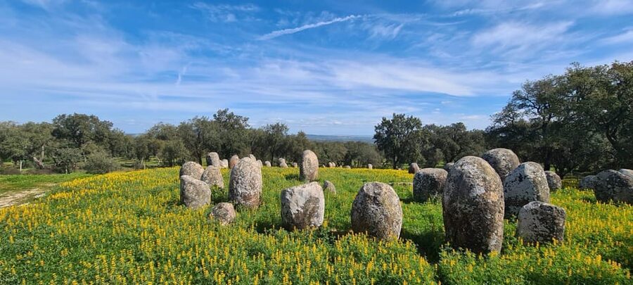 From Montemor or Évora: Guided Hike to Almendres Megalithic - Lunch in Valverde, at your own cost