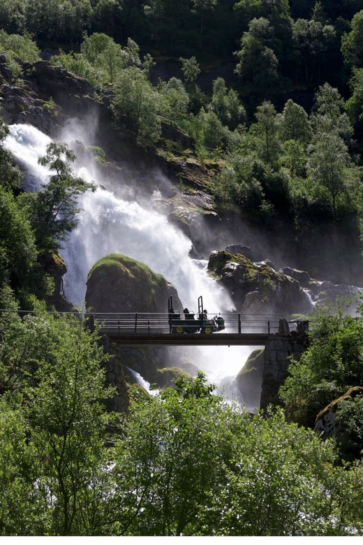 From Olden: Briksdal Glacier Guided Hiking Shore Excursion - How guided is the walking section?