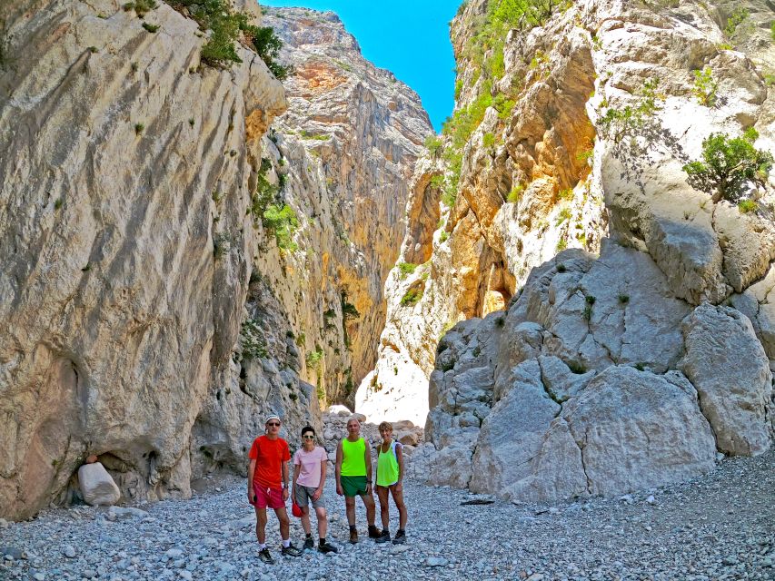 From Orosei or Dorgali: Trek to Gorropu with Panoramic Views - Wading through the Flumineddu and entering the woods