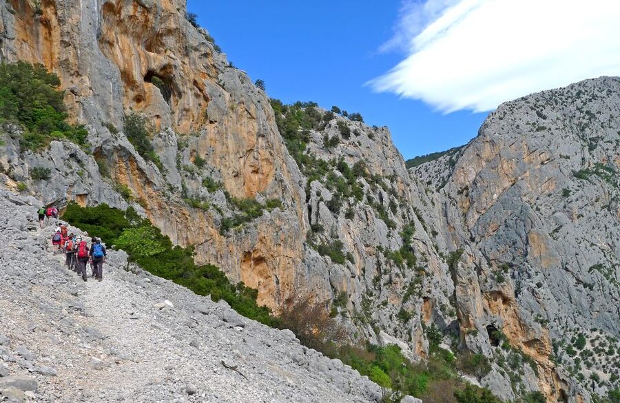 From Orosei or Dorgali: Trek to Gorropu with Panoramic Views - Monte Oddeu and the first view into Gorropu