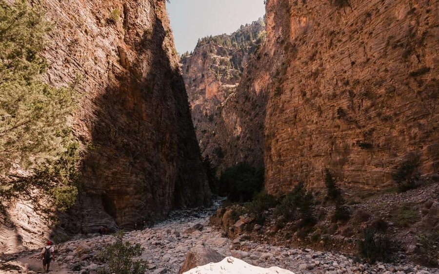 From Panormo or Lavris: Samaria Gorge Hike with Guide - The early transfer from Panormo, Lavris, or Bali