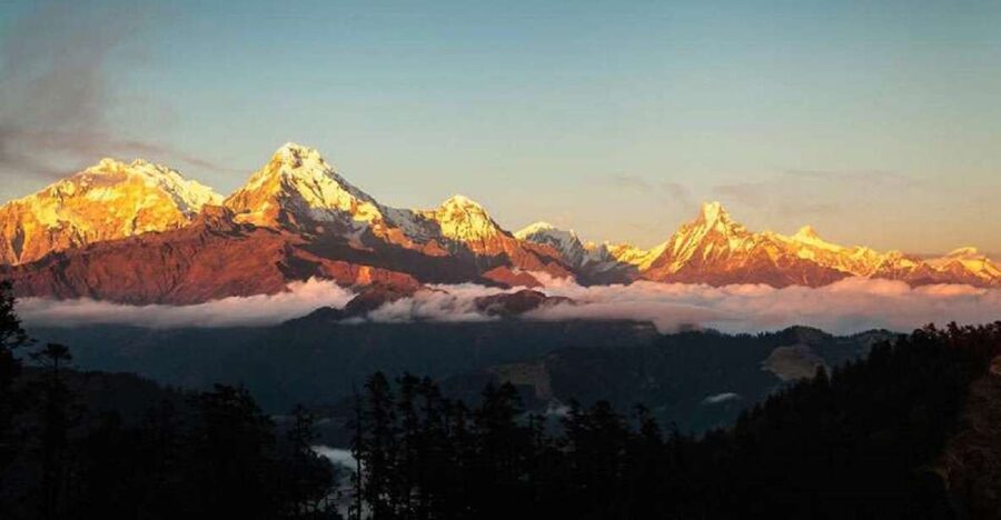 From Pokhara: 5-Day Annapurna Basecamp Trek with Hot Springs - From Pokhara to Sinuwa by road and trail