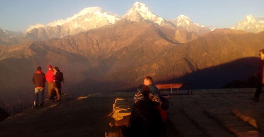 From Pokhara: Budget 2 Night 3 days Poon hill trek - Day one: Kilu, Ghandruk, and the climb to Tadapani
