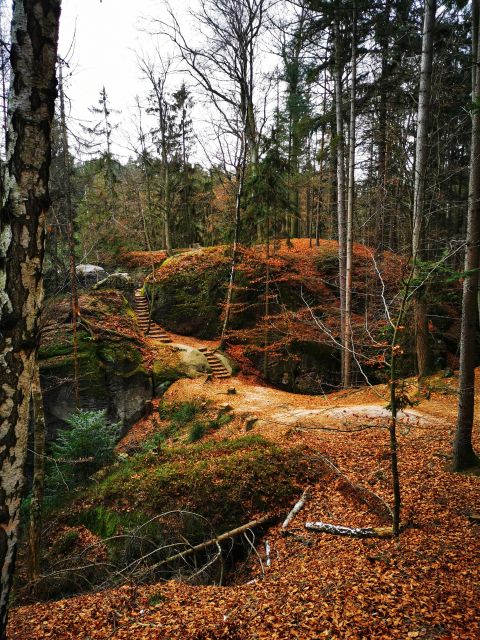 From Prague: Full-Day Bohemian Paradise Guided Hiking Trip - Valdštejn Castle adds a human story