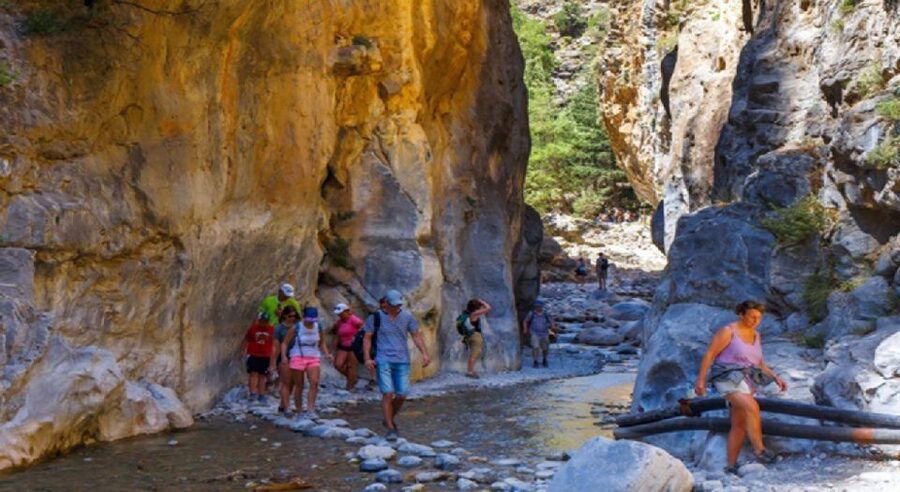 From Rethymno: Samariá Gorge Full-Day Hike - Arriving at Agia Roumeli