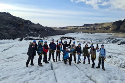 Glacier Hike, South Coast and Waterfalls Day Trip