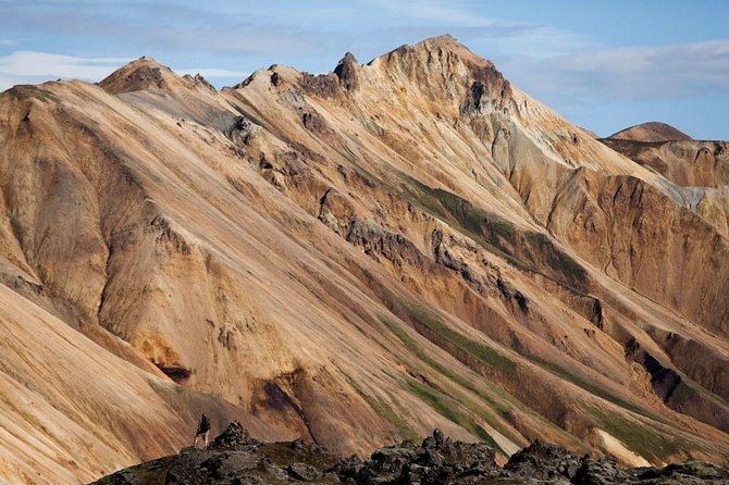 From Reykjavík: Landmannalaugar Hiking Day Tour - Laugahraun: starting across black lava
