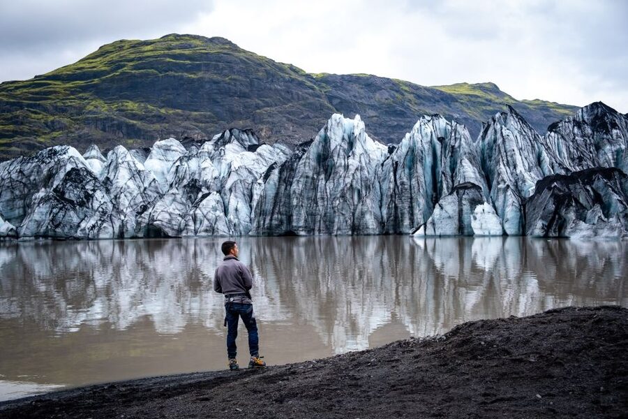 From Reykjavik: South Coast and Glacier Hiking Tour - Getting ready for Sólheimajökull