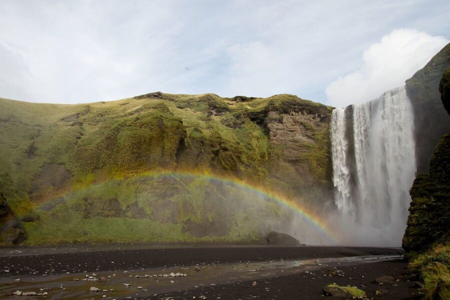 From Reykjavik: South Coast and Glacier Hiking Tour - Seljalandsfoss, where the path goes behind the water