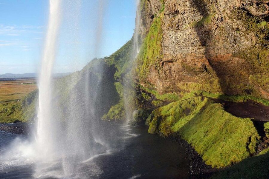 From Reykjavik: South Coast and Glacier Hiking Tour - Skógafoss and the final burst of power