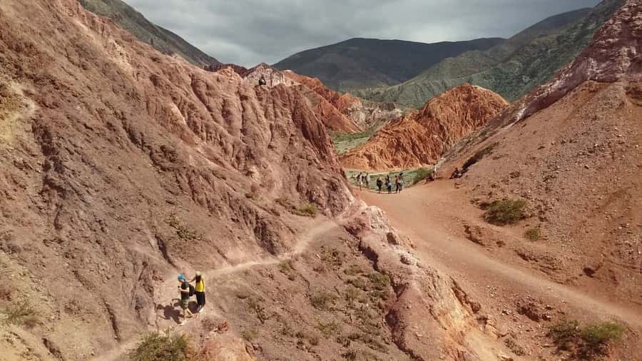 From Salta: Salinas Grandes, Purmamarca & Los Colorados Hike - Guides, language, and group size