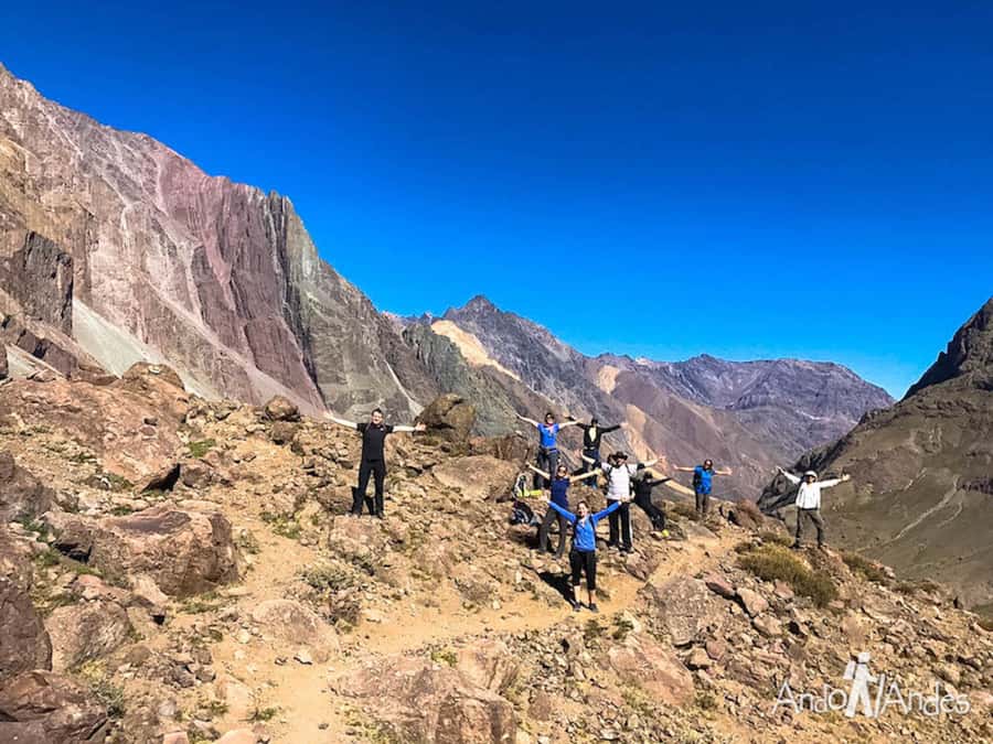 From Santiago: Cajón del Maipo and Volcán San José Hike 8K - The Cajón del Maipo trail from 2,300 to 2,600 meters
