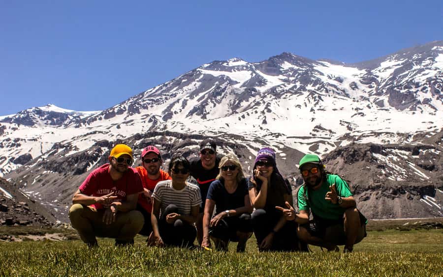 From Santiago: Cajón del Maipo and Volcán San José Hike 8K - The early pickup and two-hour ride from Santiago
