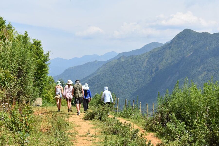 From Sapa: Muong Hoa Valley View & Village Trek 1-Day - Hang Da and the cloud views at 11:30
