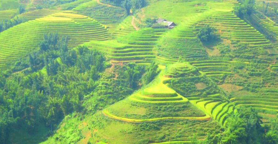 From Sapa: Waterfalls, Trekking and Tribal Villages Tour - From Sapa to Silver Waterfall in 30 minutes