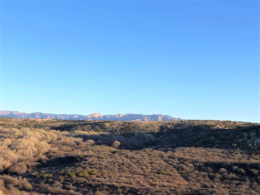 From Sedona: Archeology and Nature Hike - Open-air transport, water, and desert comfort