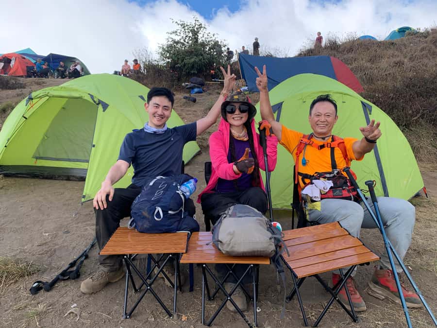 From Senaru: Mount Rinjani 2-Day Trek to Summit - Breakfast, descent, and the long walk out