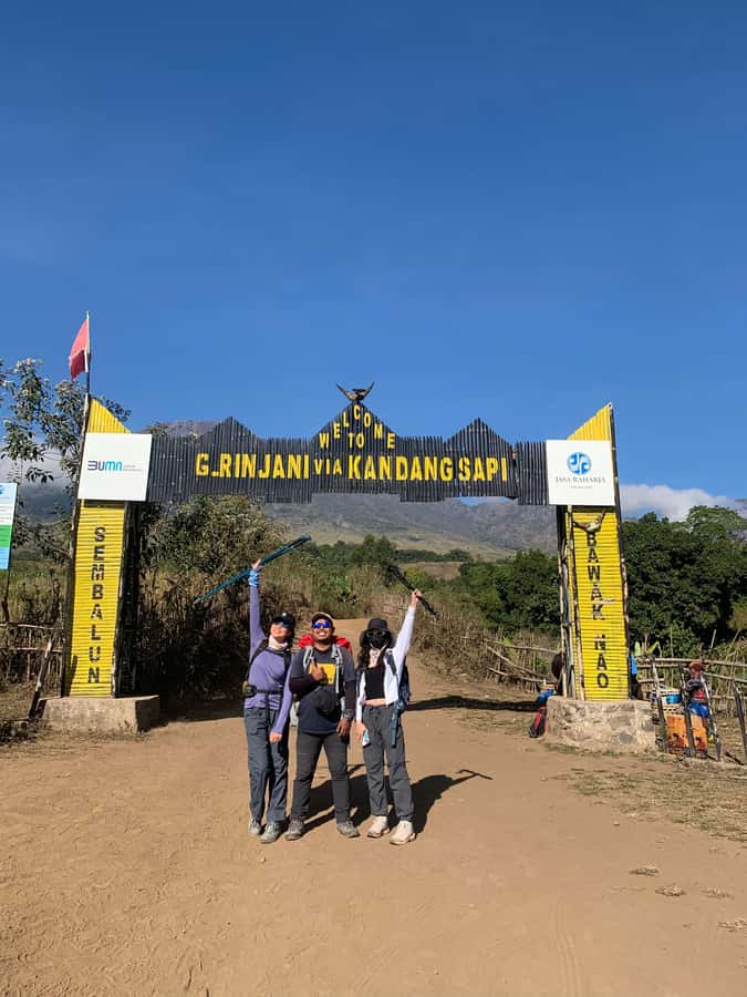 From Senaru: Mount Rinjani 2-Day Trek to Summit - Day one: three posts and a long climb to camp