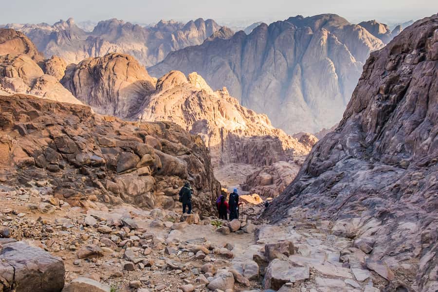From Sharm: Mount Moses Trekking, Sunrise & Monastery Visit - St. Catherine’s Monastery after the climb