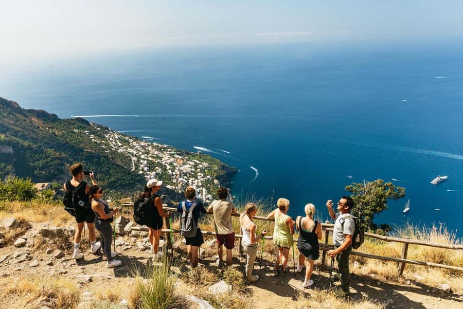 From Sorrento: Path of the Gods Guided Hike with Transfers - Starting the walk near Bomerano or Nocelle