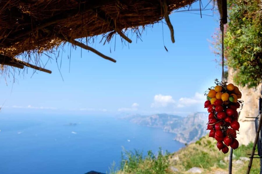 From Sorrento: Path of The Gods Hiking & Transfer with Guide - The Bomerano trail and its mountain views