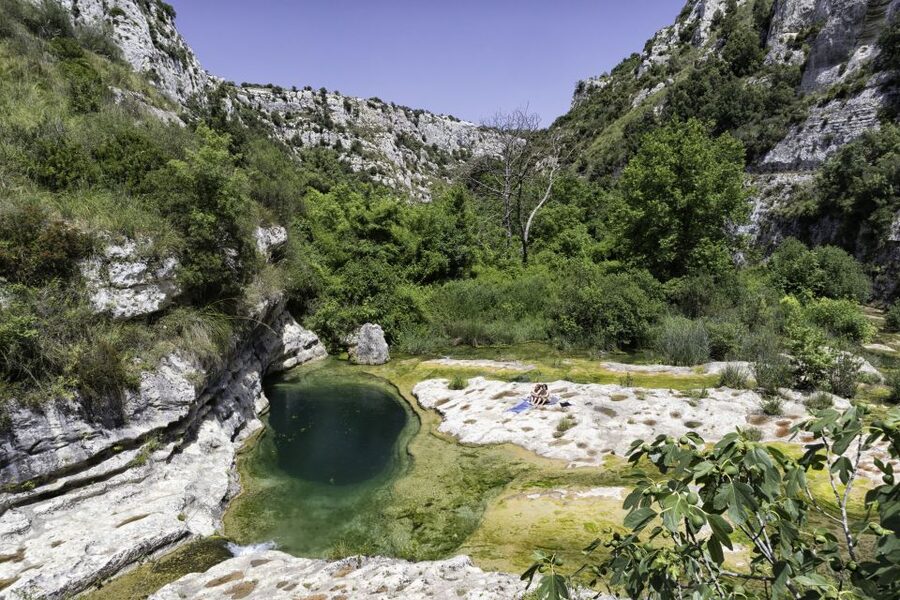 From Syracuse: Cavagrande Natural Reserve Guided Trek - Waterfalls, rock pools, and the summer swim