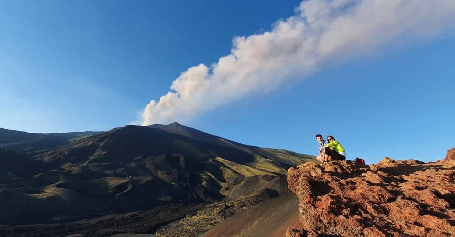 From Taormina: Etna Tour with Hiking, Cave Visit, & Tastings - Key points at a glance