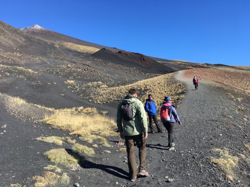 From Taormina or Catania: Private Full-Day Mount Etna Hike - Lunch with a Sicilian catch