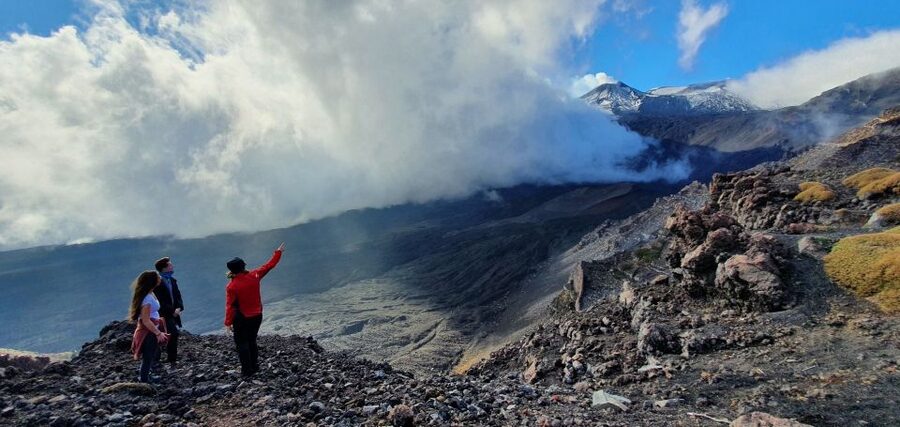 From Taormina or Catania: Private Full-Day Mount Etna Hike - From Taormina or Catania to the mountain