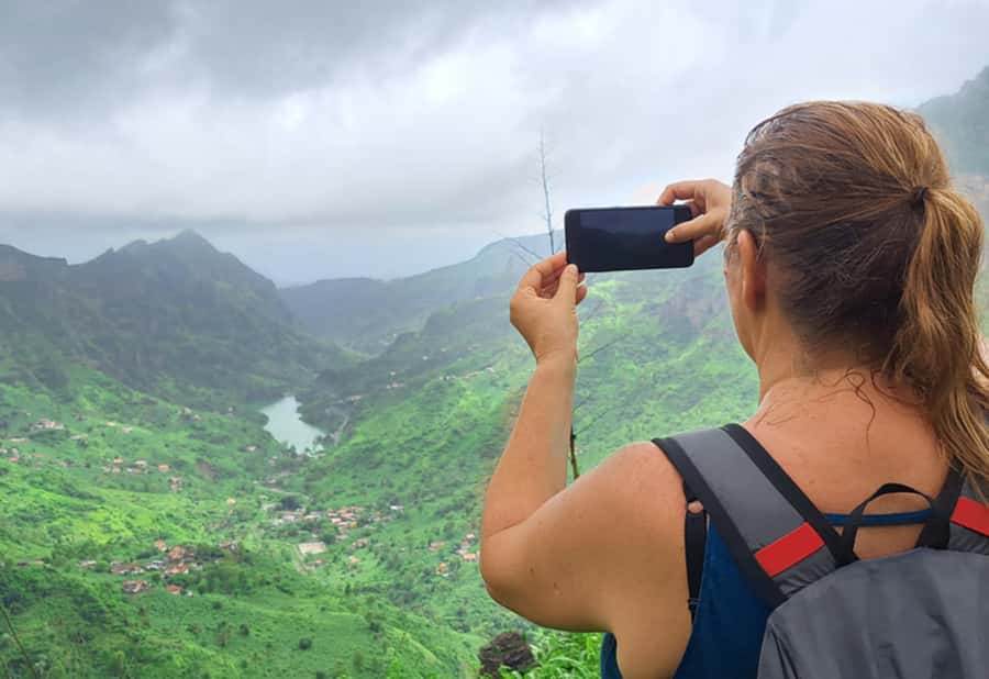 From Tarrafal: Verdant Valley Hike & Lunch With Locals - A downhill route with a few tricky stones