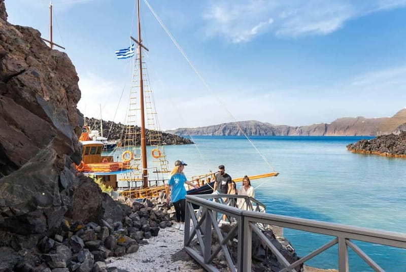 From Thera: Thirasia Cruise w/ Volcano Hike and Hot Springs - What to bring for a more comfortable day