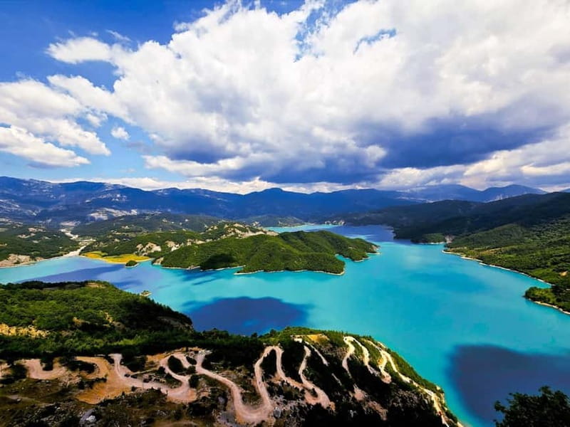 From Tirana: Bovilla Lake & Gamti Mountain Hiking Day Trip - The Bovilla Canyon photo stop