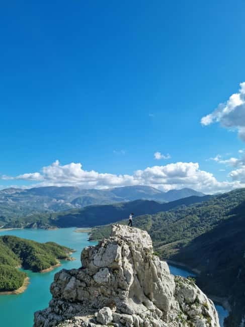 From Tirana: Bovilla Lake & Gamti Mountain Hiking Tour - Bovilla Canyon gives you the first photo stop