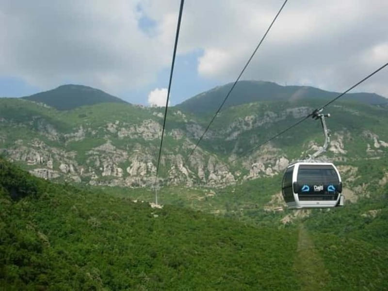 FROM TIRANA: Bovilla Lake & Gamti Mountain Hiking Trip - The river stop adds a welcome cool-down