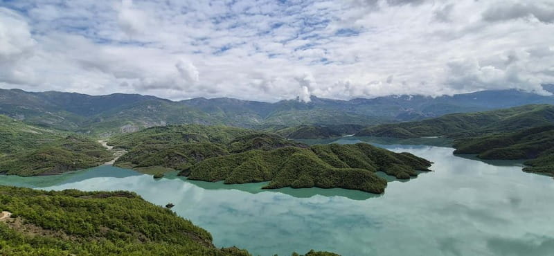 From Tirana: Bovilla Lake Hiking and Kruje City Tour - The road from Bovilla to Kruje