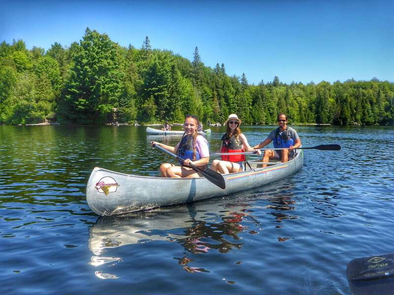 From Toronto: Algonquin Park Canoeing & Hiking Adventure - Ragged Falls, a strong first stop