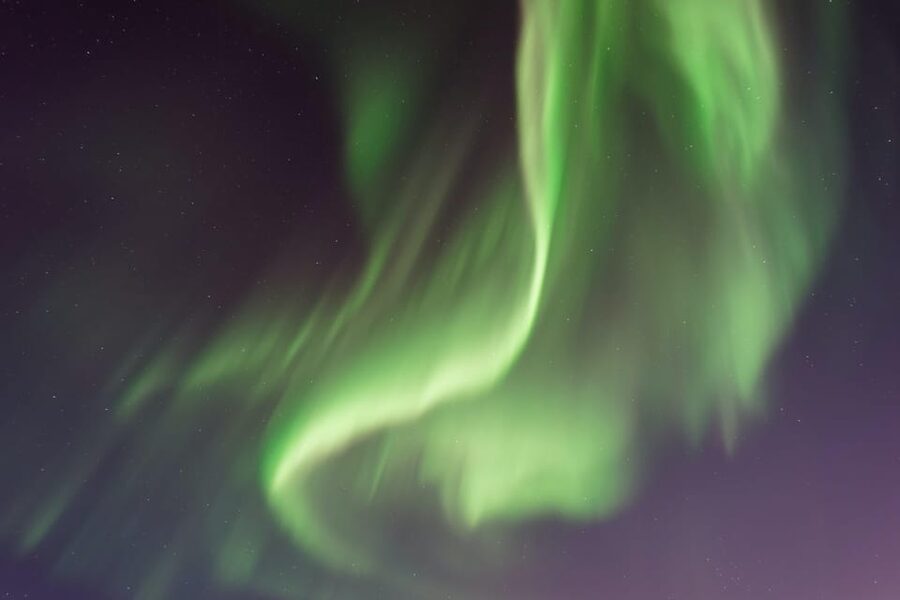 From Tromsø: Aurora Snowshoe Hike - The Northern Lights are a possibility, not a promise