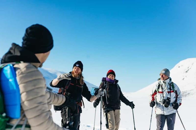 From Tromsø: Snowshoeing Hike with Picnic Lunch and Photos - Snowshoeing for first-timers