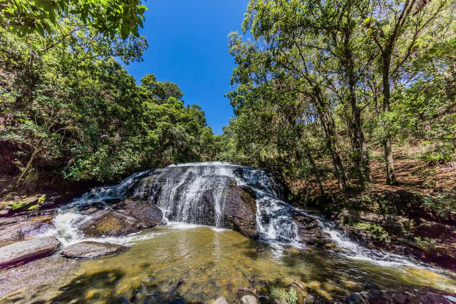 From Villa de Leyva: La Periquera Hiking Tour - Reaching the three waterfalls