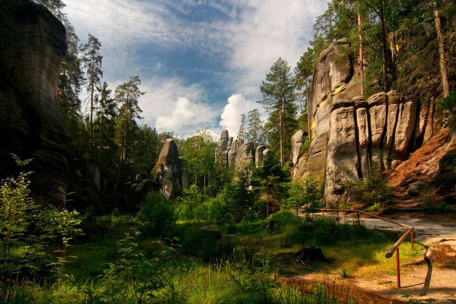 From Wroclaw: Hiking Trail in Rock City Adrspach - What the $138 price really covers