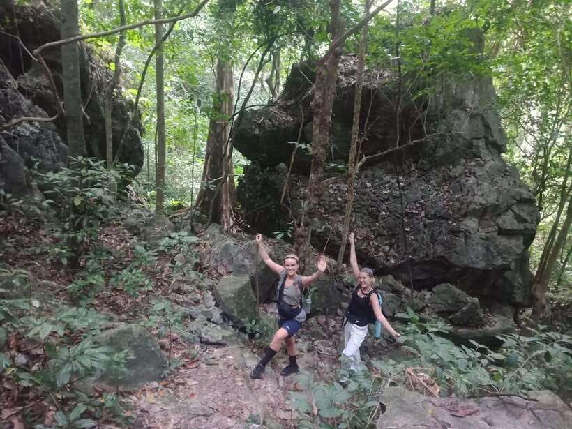 Full day hike - climbing in Jungle of Cat Ba National park - What makes this Cat Ba day special
