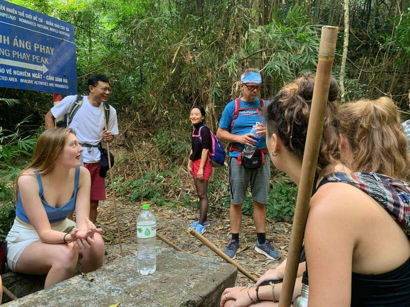 Full day hike - climbing in Jungle of Cat Ba National park - A demanding hike with a big payoff