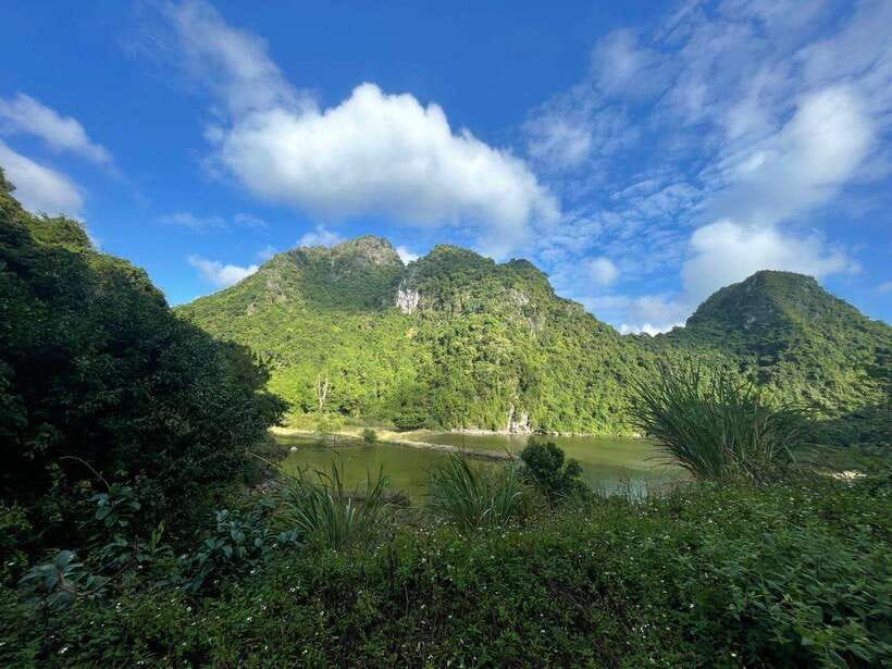 Full day hike - climbing in Jungle of Cat Ba National park - Viet Hai village, lunch, and the fish massage