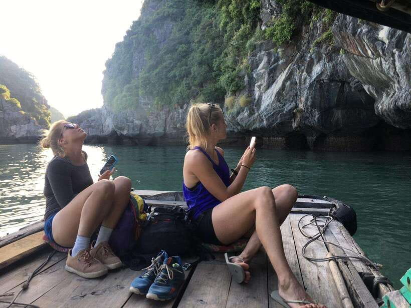 Full day hike - climbing in Jungle of Cat Ba National park - Five kilometers by bicycle or electric van